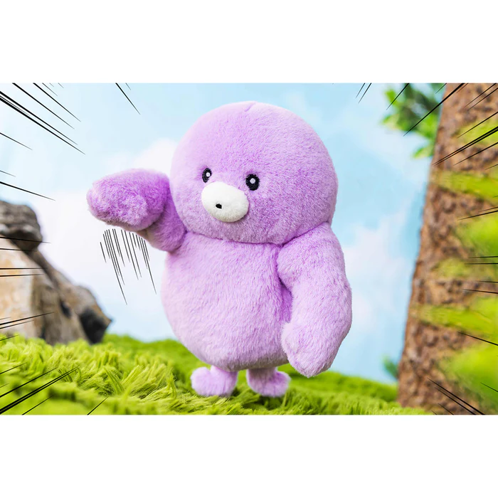 Nagano自嘲熊｜Characters Strong Nakama Fluffy Plush强壮肌肉迷你毛茸茸玩偶摆件/公仔/内有骨架和沙袋可摆造型｜約H150×W130×D70mm