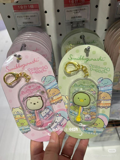 Sumikko gurashi｜Dreaming Idol Chocolate Style Acrylic Keychain/Keyring｜80×44×7mm approx.