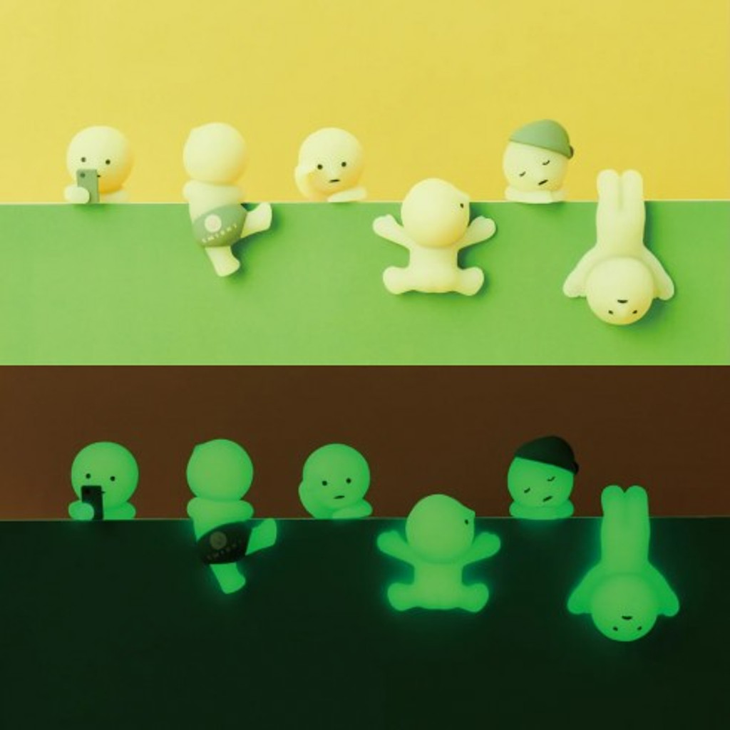 SMISKI ｜Glow Mini Figure - Hippers mystery bag/blind box/All 6 types｜1pcs