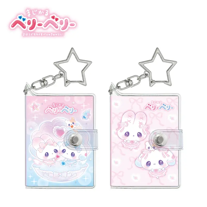 Q-LiA｜Heisei Retro Magical Berry Berry Kamio Mini Sticker Book Keychain｜80×60×8mm approx.