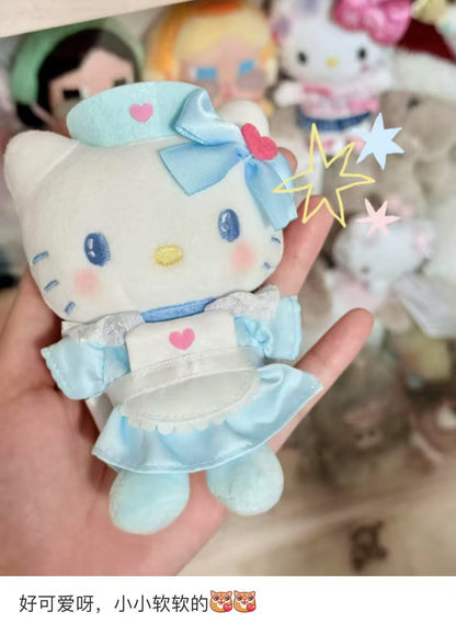 Sanrio｜kthings 302 Clinic Mascot Holder /Plush Keychain｜6 x 10 x 5 cm approx.
