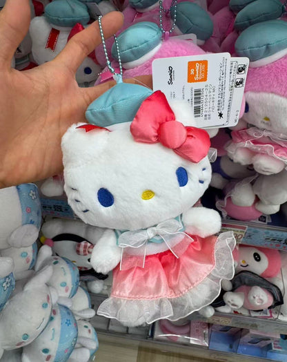 Sanrio｜Sherbet Marine Mascot Holder /Plush Keychain｜12.5×17×8cm approx.