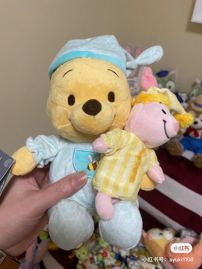 Disney SH｜甜梦睡衣睡帽噗噗抱皮杰玩偶/公仔