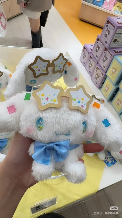 Sanrio｜Cinnamoroll Starlight Party Mascot Holder /Plush Keychain｜8.0 x 19.0 x 11.0cm approx.