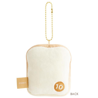 Sanx｜Bakery Mascot Holder /Plush Keychain｜135 x 110 x 65 mm approx.