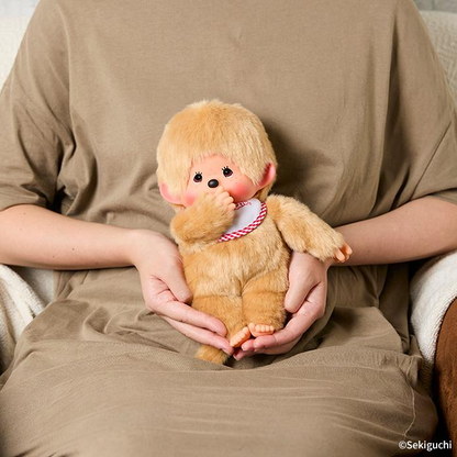 Monchhichi｜Premium Standard Beige Plush Dolls/PlushToy｜M/ H26 x W16 x D10cm approx.