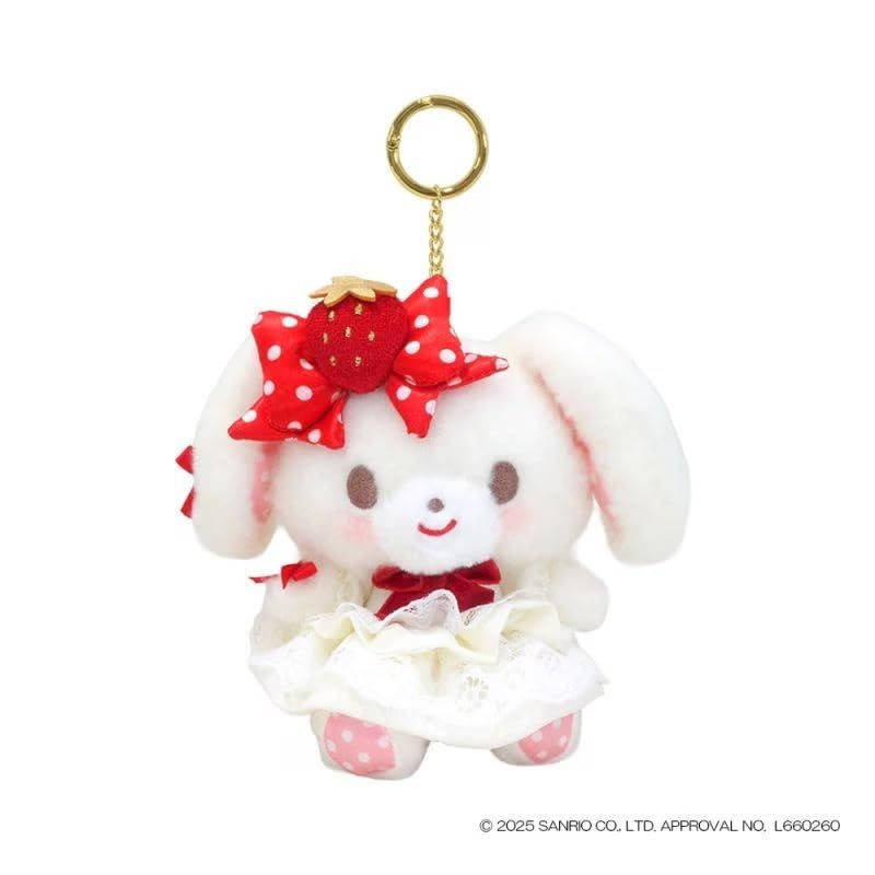 Sanrio｜Sweet Cakes Collection Mascot Holder /Plush Keychain｜15×6.5×11cm approx.