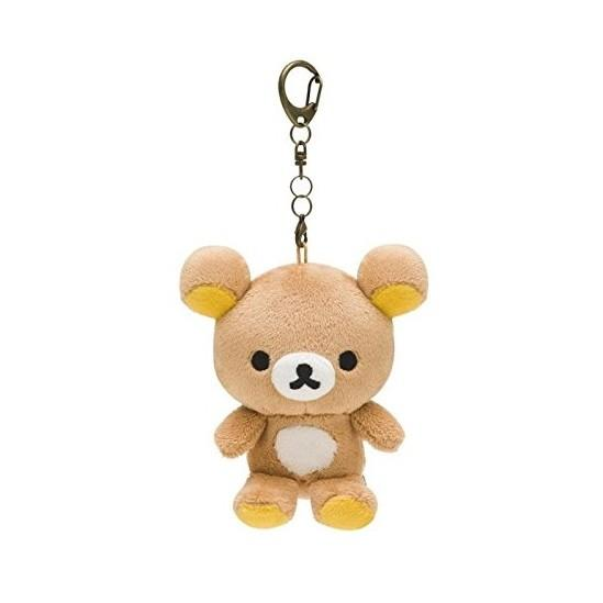 Rilakkuma｜Always Together Mascot Holder /Plush Keychain｜110 × 90 × 50 mm approx.