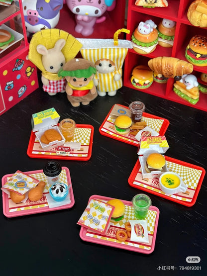 【limit 1】SylvanianFamilies｜35th Baby Trio hamburger set