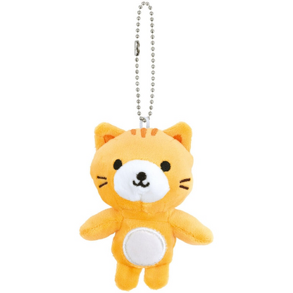 Skater | Animal puppy collection Mascot Holder / Plush Keychain | 80×45×165mm approx.
