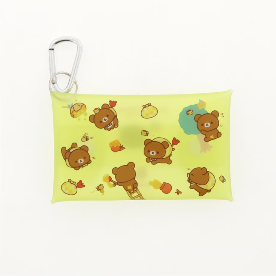 Rilakkuma｜Honey Exploration Team Clear multi-case｜W120 x H70mm approx.