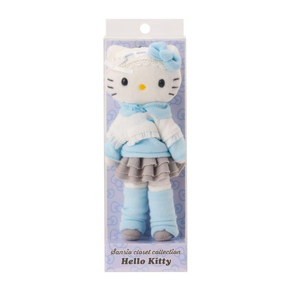 Sanrio｜Hello Kitty Long legs Closet Collection Mascot Holder /Plush Keychain｜W7×D3.5×H16.5cm approx.