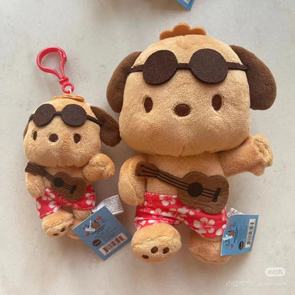 Sanrio三丽鸥｜HAWAII夏威夷限定黑皮角色玩偶/公仔