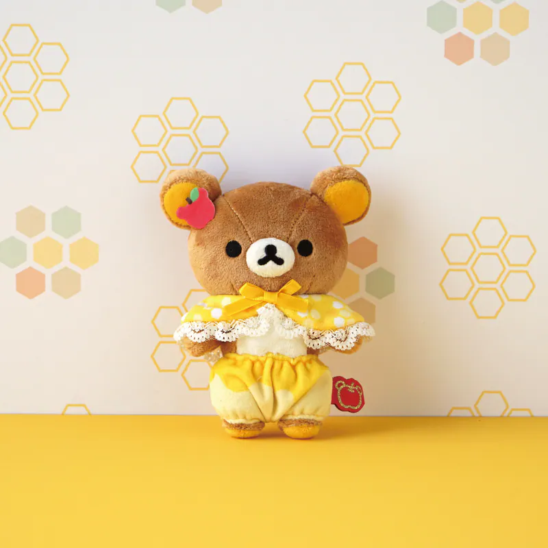 【limit 1】Rilakkuma｜Honey Exploration Team Mascot Holder /Plush Keychain｜W105×H140×D60(mm) approx.