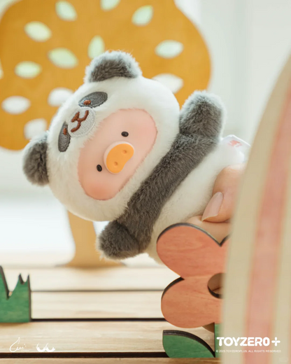 TOYZERO LuLu the Piggy Animal Party Puppet Show Finger Vinyl Face Keychain blind box