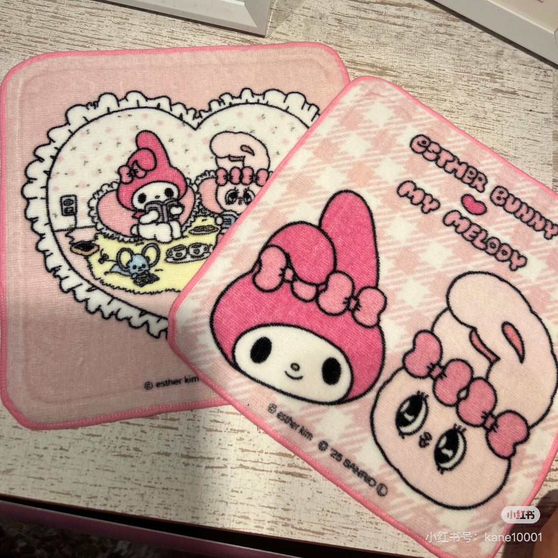 Esther Bunny｜My melody Towel Handkerchief