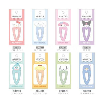 Sanrio｜Heart Acrylic Hair Clip｜35×70×15mm approx.