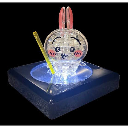 Chiikawa 吉伊卡哇｜乐高概念角色3d水晶立体拼图/积木/灯光下很美｜15pc
