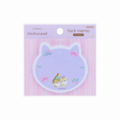 Mofusand｜Die-cut Sticky Notes｜ 30 sheets