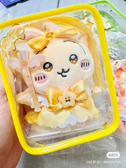 【限购1】Chiikawa 吉伊卡哇｜Mascot Holder -Super Magical Chiikawa Power Up二代超魔法少女/小魔仙限定毛绒玩偶挂件/包挂｜約H180×W145×D70mm