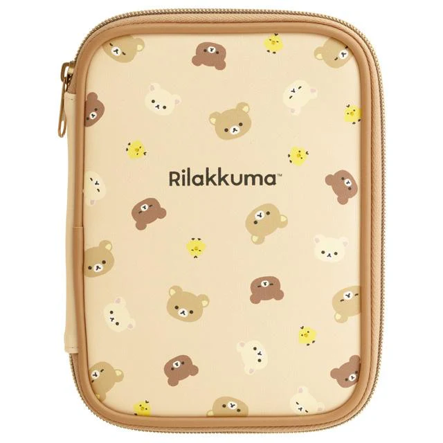 Rilakkuma轻松熊｜多功能钱包/卡包/手帐包/护照包｜约H195 x W145 x D20 mm