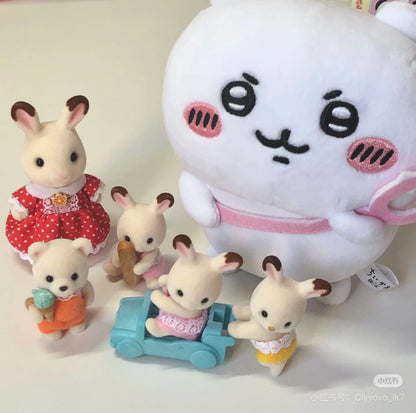 SylvanianFamilies｜Chocolate Rabbit Twins-5420