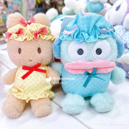 Sanrio｜Nightcap Ribbon Mascot Holder /Plush Keychain｜105×140×75mm approx.