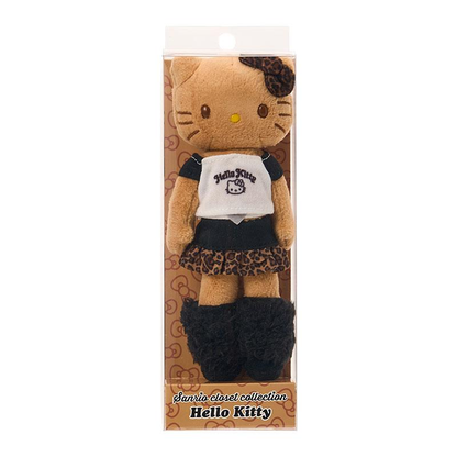 Sanrio｜Hello Kitty Long legs Closet Collection Mascot Holder /Plush Keychain｜W7×D3.5×H16.5cm approx.