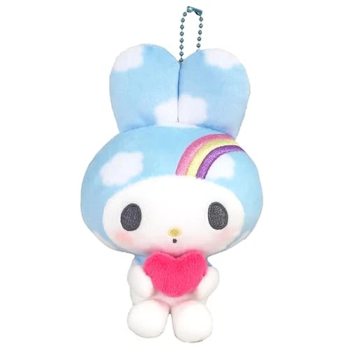 Sanrio｜My Melody 50th Anniversary Mascot Holder /Plush Keychain｜10×6.5×15cm approx.
