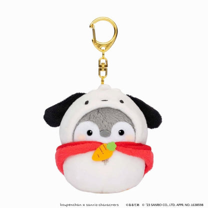 Sanrio｜正能量企鹅联名玩偶挂件/包挂｜約H100×W90×D55mm