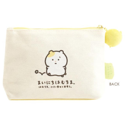 Sanx｜Little Moments of Joy Mainichi Hamuchima Pouch ｜ 125×190×50mm approx.