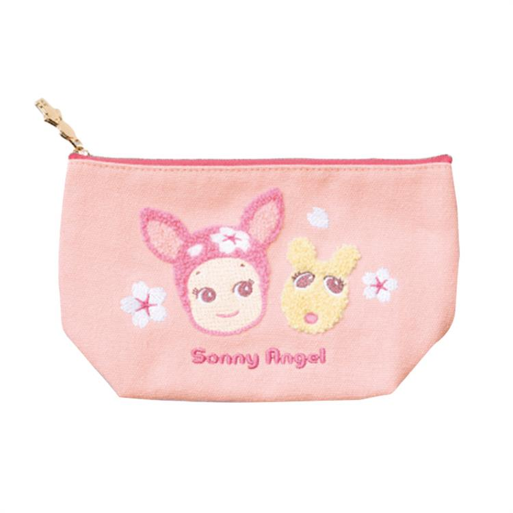 Sonny Angel｜Cherry Blossom Series - Zipper Pouch｜W200 × H135 × D70/mm approx.