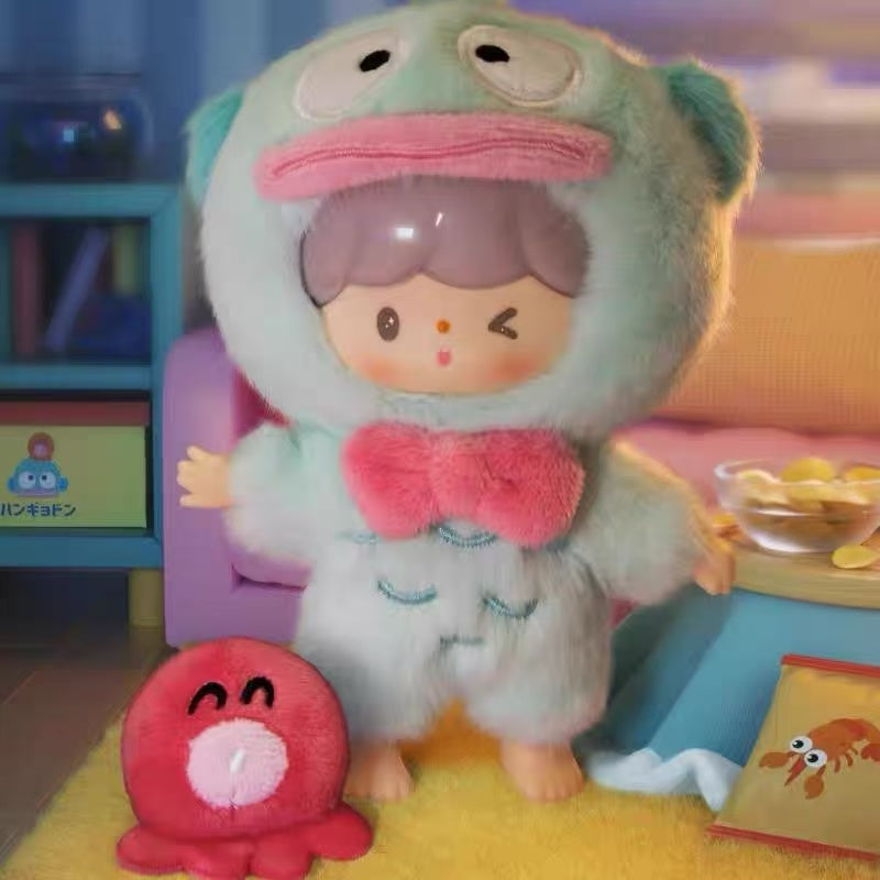 FINDING UNICORN zzoton Sanrio Characters Love League Buddies Series Vinyl Plush keychain Blind Box