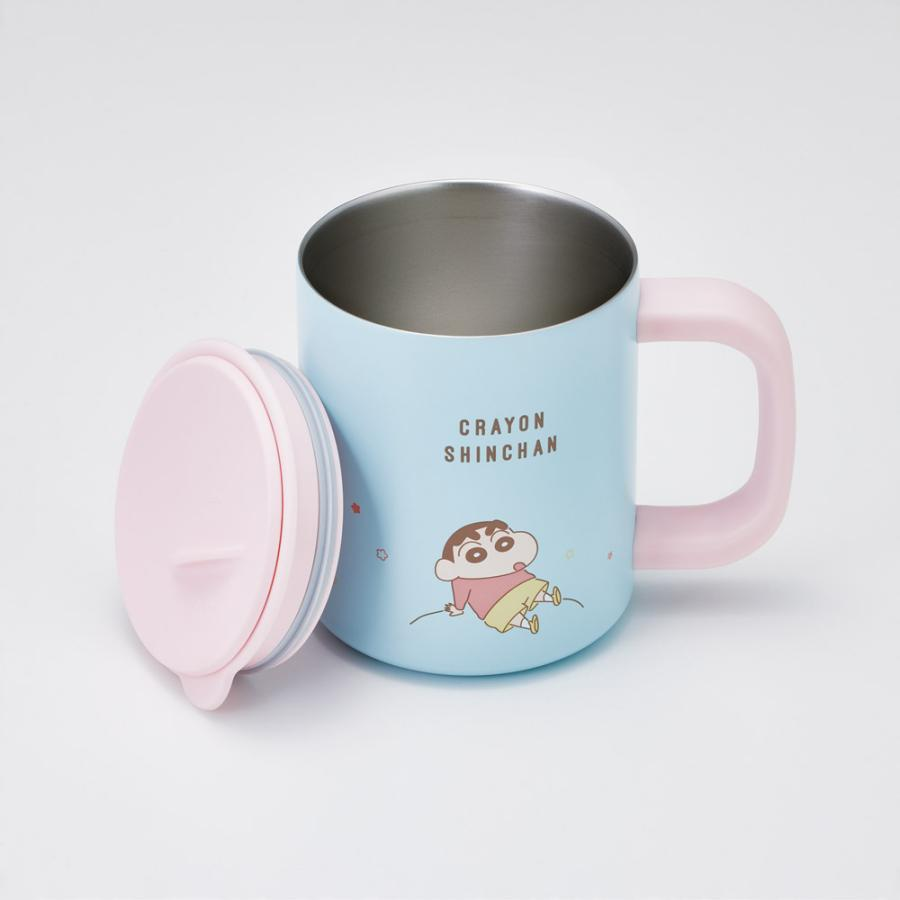 Crayon shin-chan｜Stainless steel mug with lid keeps warm or cold｜330ml
