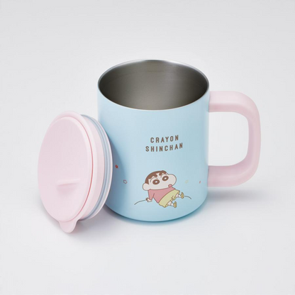 Crayon shin-chan｜Stainless steel mug with lid keeps warm or cold｜330ml