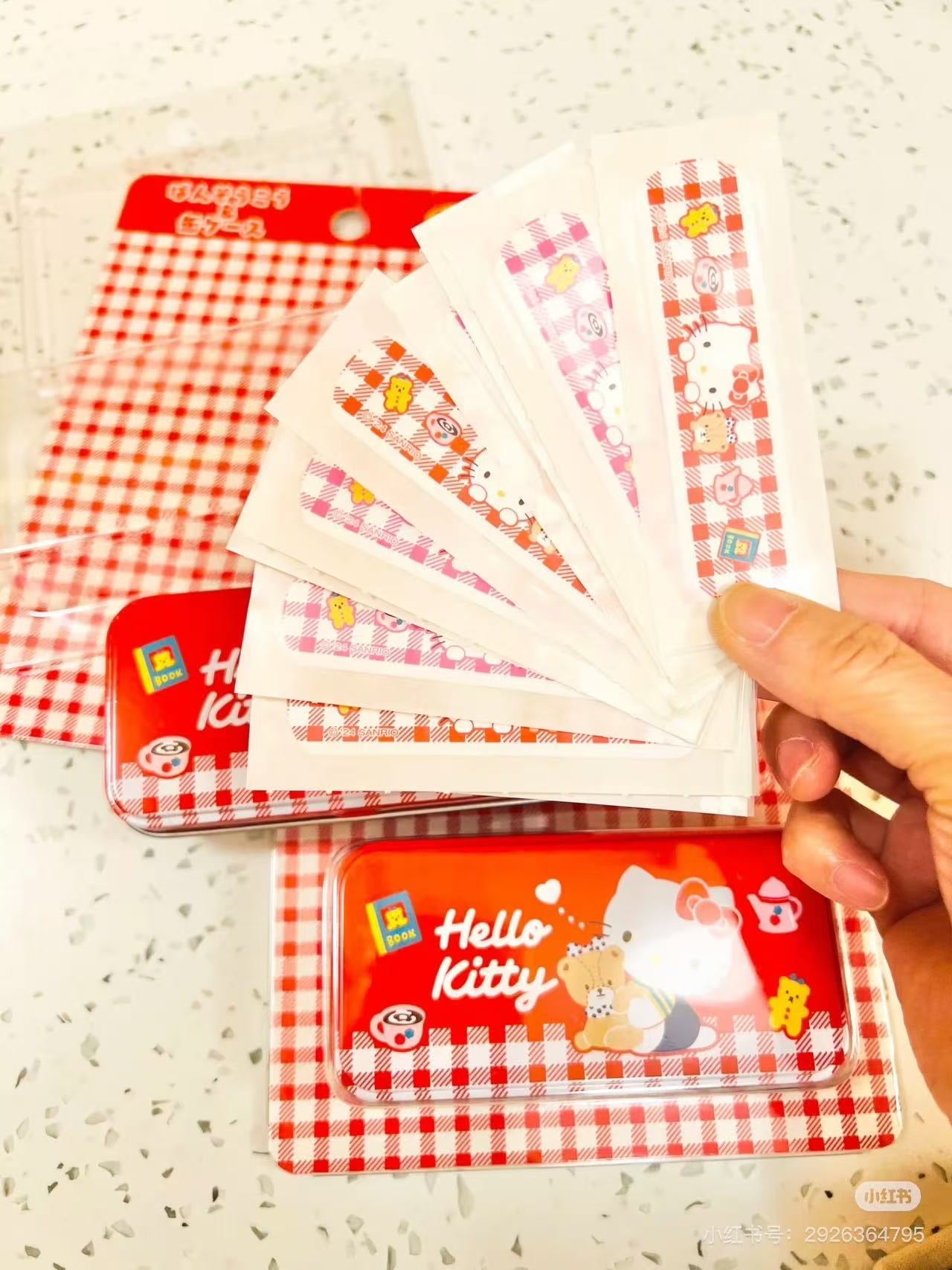 Sanrio｜ Bandage &amp; Can Case｜ 10×4.8×2.3cm approx.