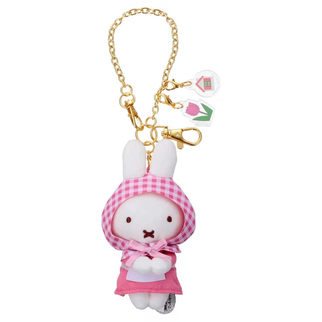 Miffy｜Bruna Little Thank You Mascot Holder /Plush Keychain｜W65 x H115 x D50mm approx.