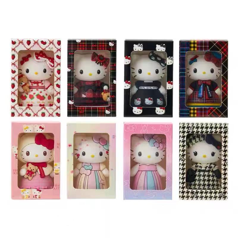 Hello Kitty｜Monochrome Girly Twin Coordinate Birthday Doll mystery bag/blind box/All 8 types｜1pcs