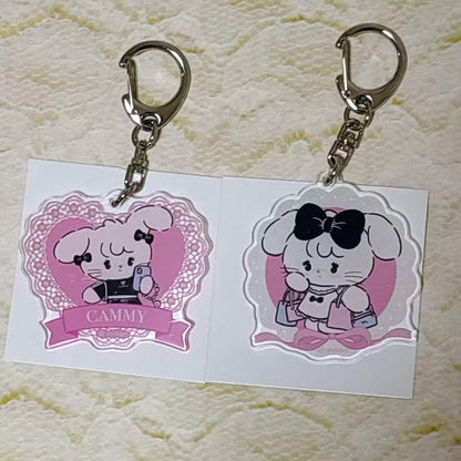 mikko illustrations｜Keychain/Keyring mystery bag/blind box/All 8 types｜1pcs