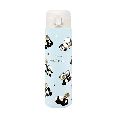 Mofusand｜Stainless One-Push Bottle｜480ml