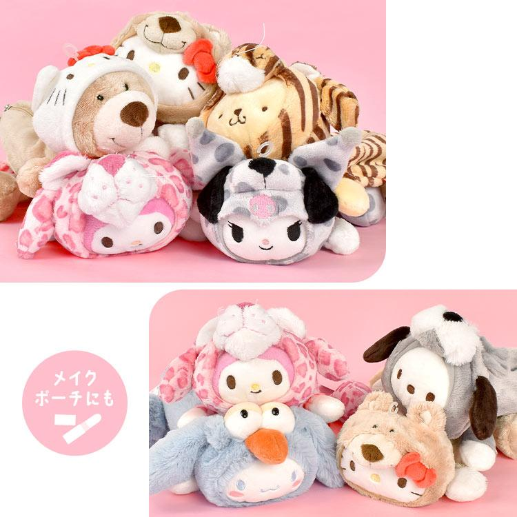 NICI｜Nici X Sanrio Plush Pencil Case ｜ H10 x W27 x D27cm approx.