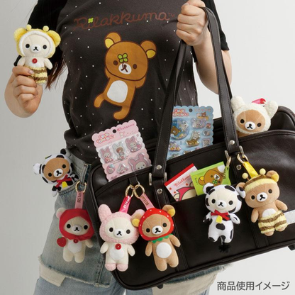 Rilakkuma｜Back in the Day Plush Keychain mystery bag/blind box/All 8 types｜1pc