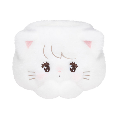 mikko illustrations｜Lil ala mode Fluffy Plush Pen Holder｜H100 x W120 x D120mm approx.