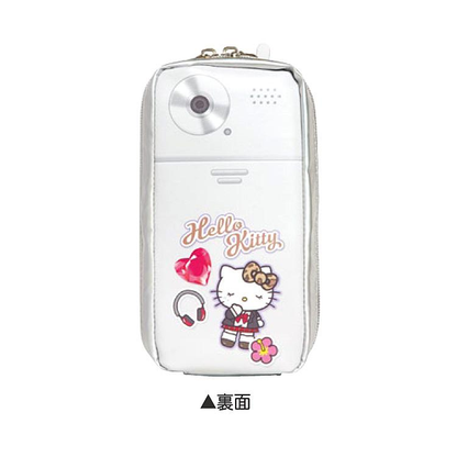 Sanrio｜Hello Kitty Tokimeki Heisei Kogal After School Girls Flip Phone Style Pen Pouch Pencil Case｜ 185×85×50mm approx.