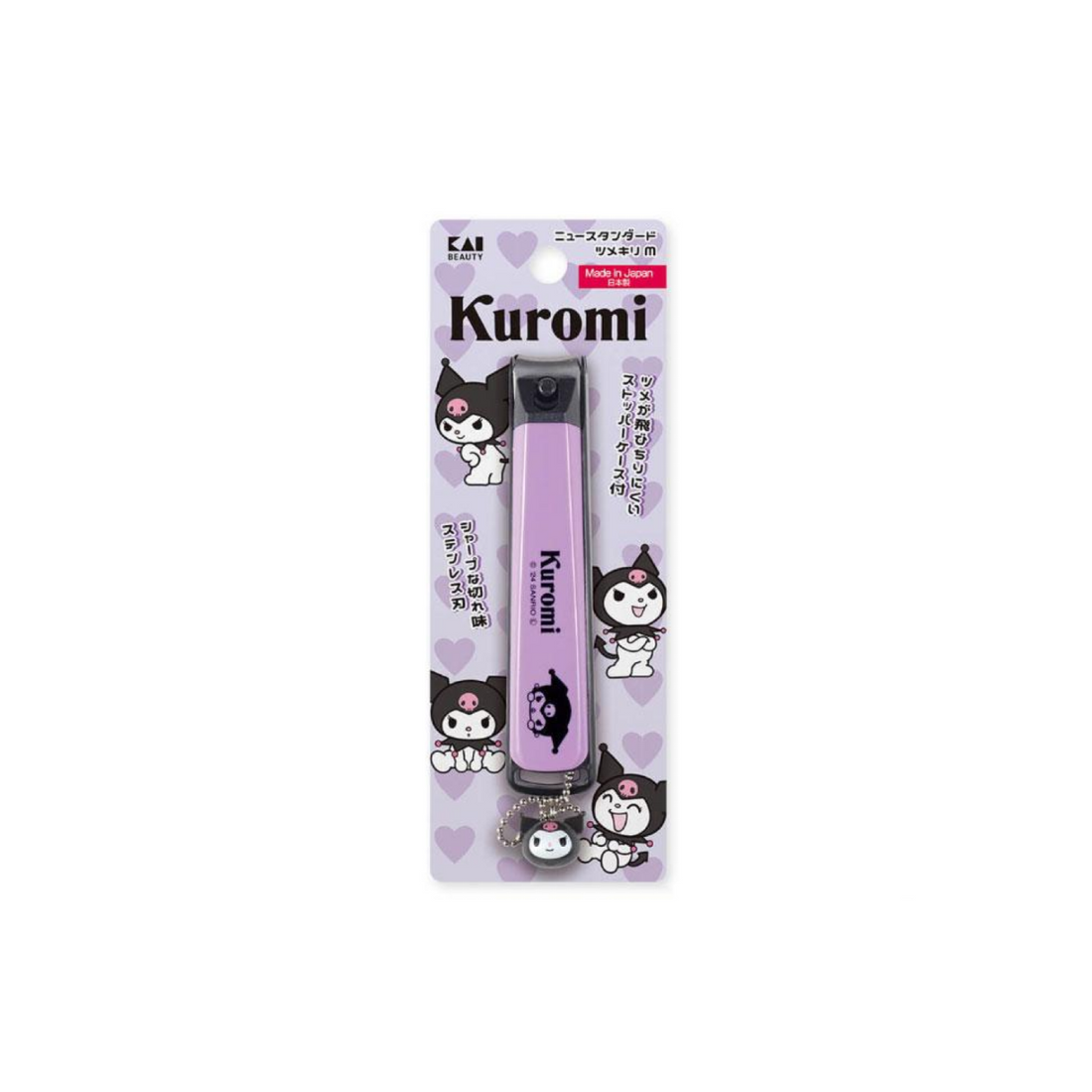 KAI｜Kuromi New Standard Nail Clipper｜M/93 x 20 x 22 mm