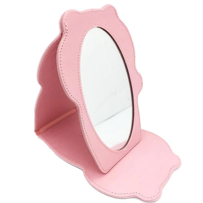 Chiikawa 吉伊卡哇｜皮质感刺绣桌面镜｜约W130×H182×D10mm