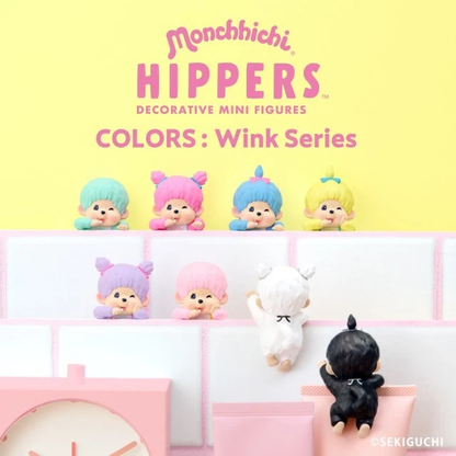 Monchhichi｜Hippers COLORS Wink Series mystery bag/blind box/All 6 types｜1pcs