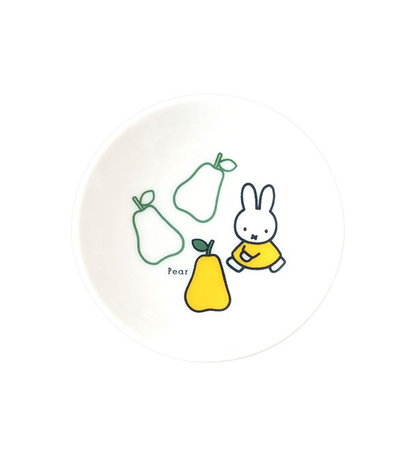 Miffy｜Miffy Bruna Color Mini Plate｜10.5 x 10.5 cm approx.