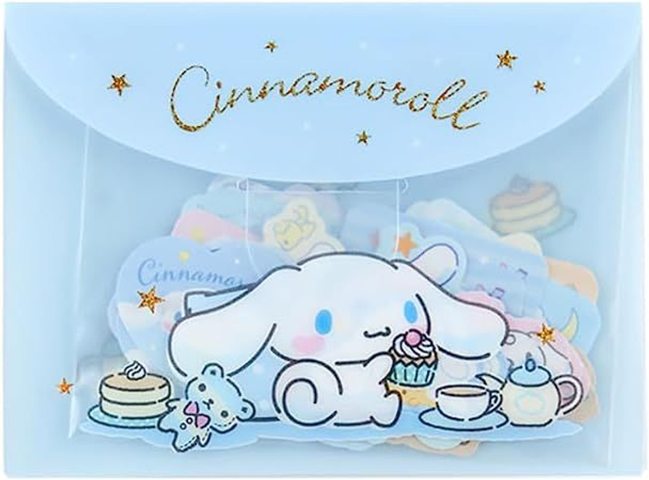 Sanrio｜Flake Sticker &amp; Case Set｜40piece