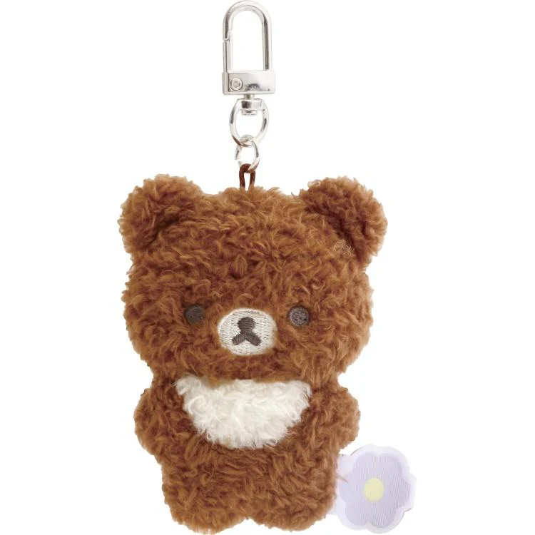 Rilakkuma｜Flower Burasage Plush Strap Plush Toy ｜80×60×30mm aprrox.